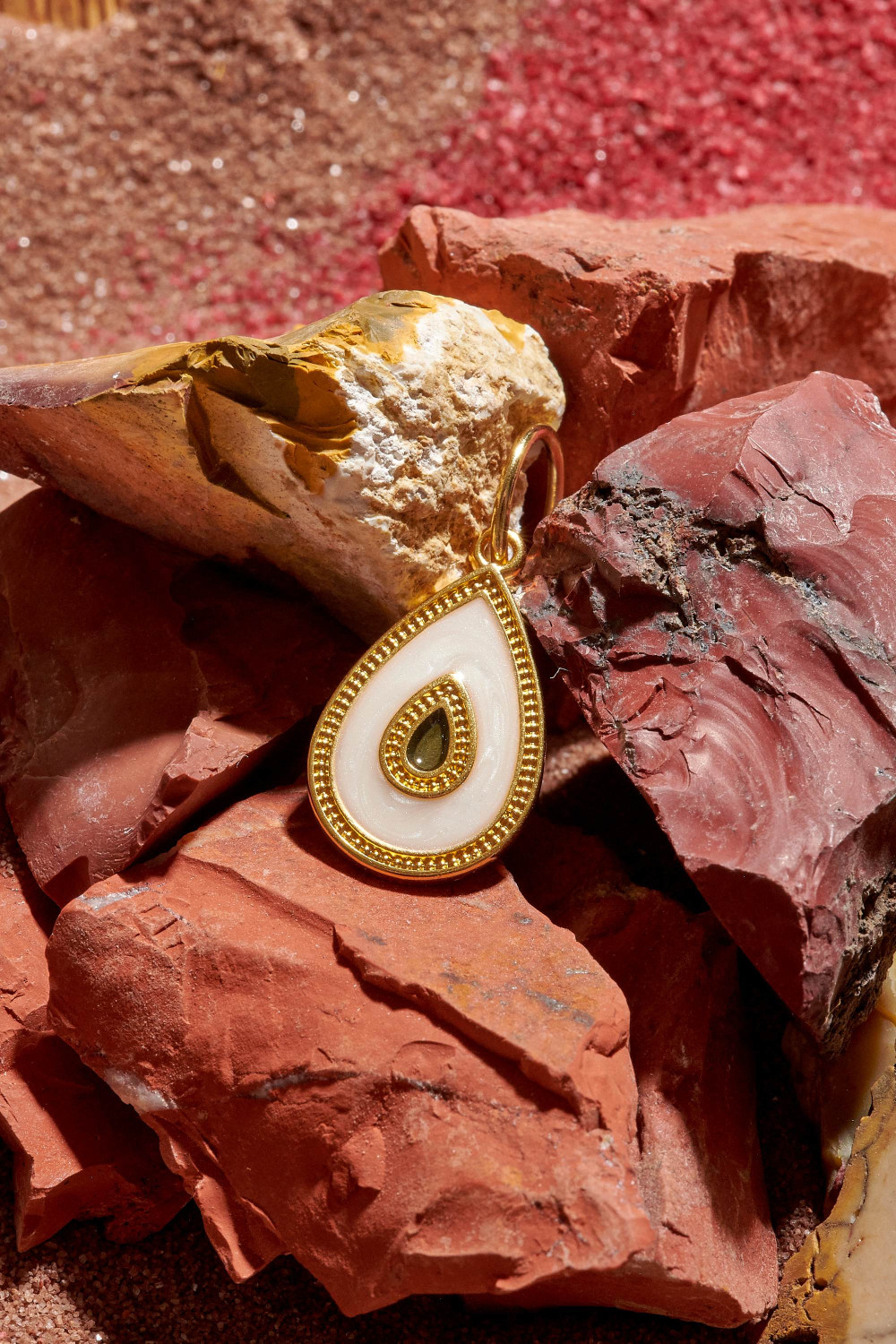Bracelet femme élastique en pierres fines June - By Garance - EURL ByGarance