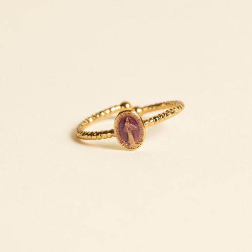 Bague Ivor violette
