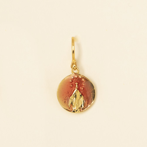 Boucles d'oreilles Hila rose