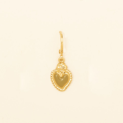 Boucles d'oreilles Iana kaki