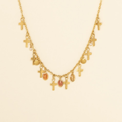 Collier Hidi rose