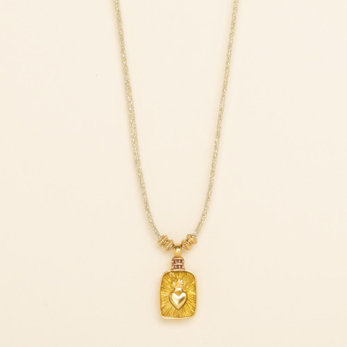 Collier Irma kaki