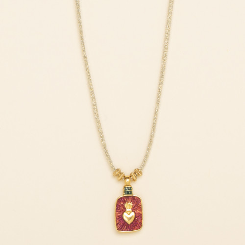 Collier Irma violet