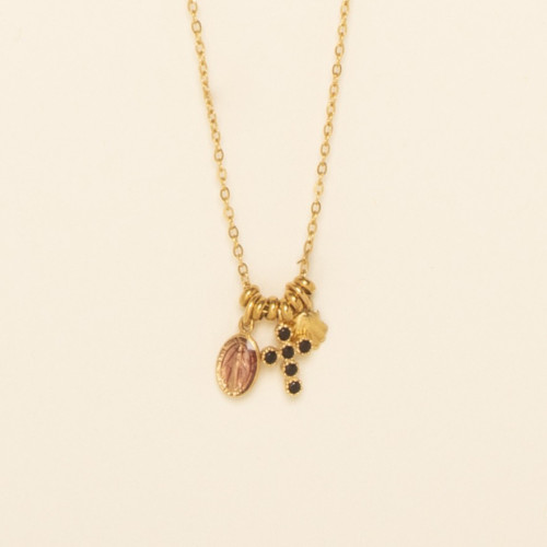 Collier Honi terracotta