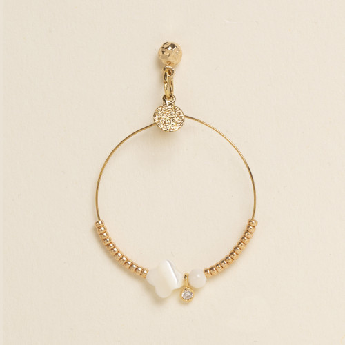 Boucles d'oreilles Eliz rond