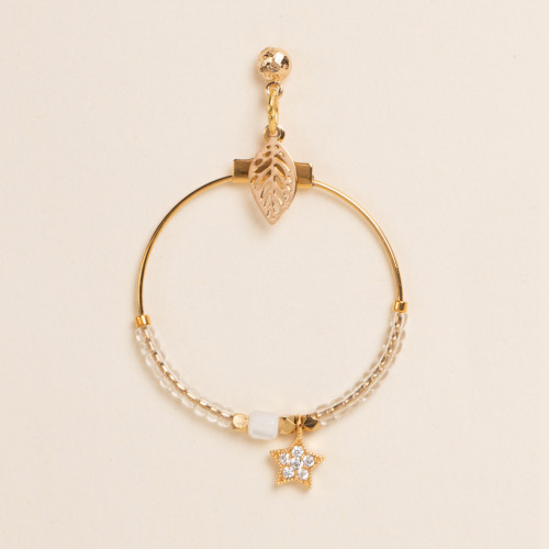Boucles d'oreilles Diva étoile