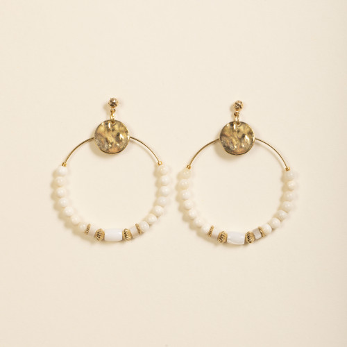 Boucles d'oreilles Demi multi