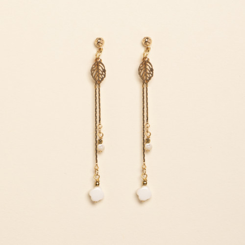 Boucles d'oreilles Desi chaine