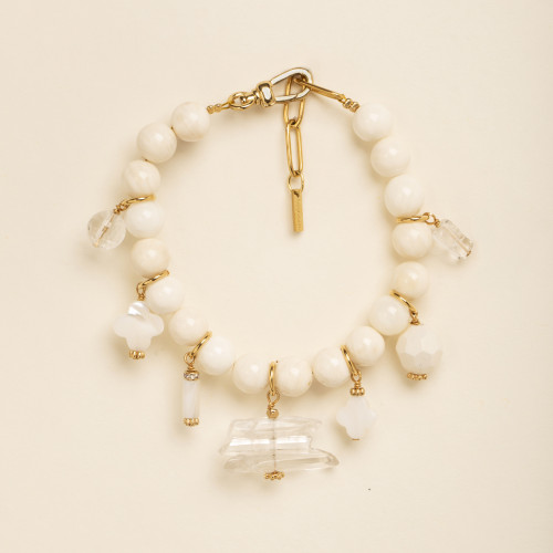 Bracelet câble Emma cristal