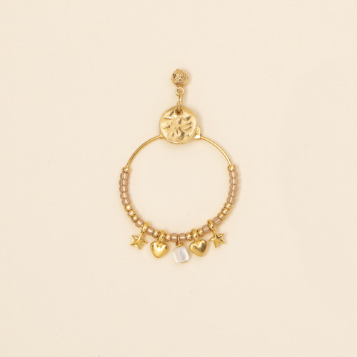 Boucles d'oreilles Elia nude