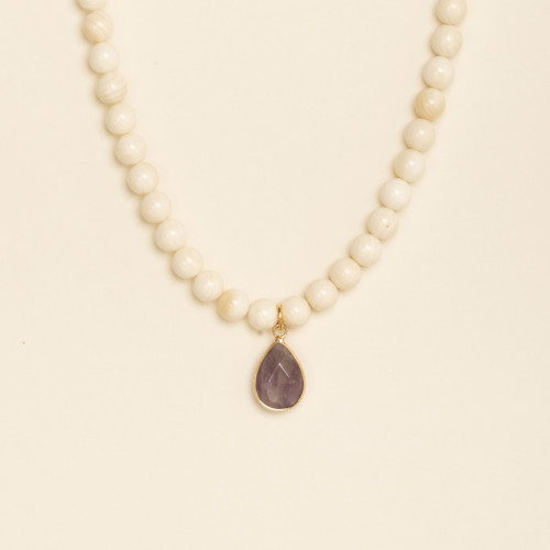 Collier Dori violet