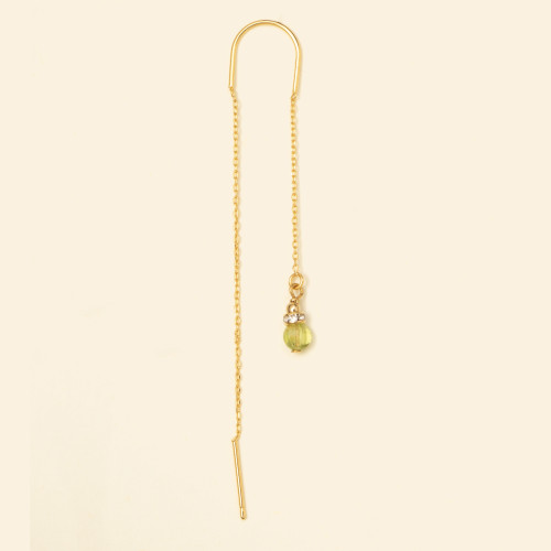 Boucles d'oreilles Bobi vert