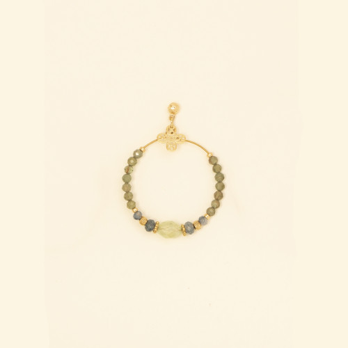 Boucles d'oreilles Bell vert