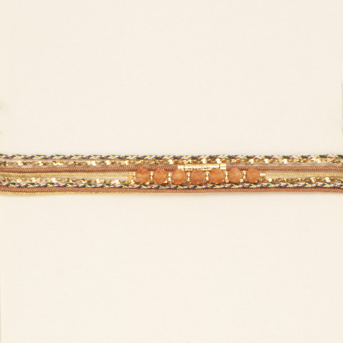 Bracelet Cloe terracotta