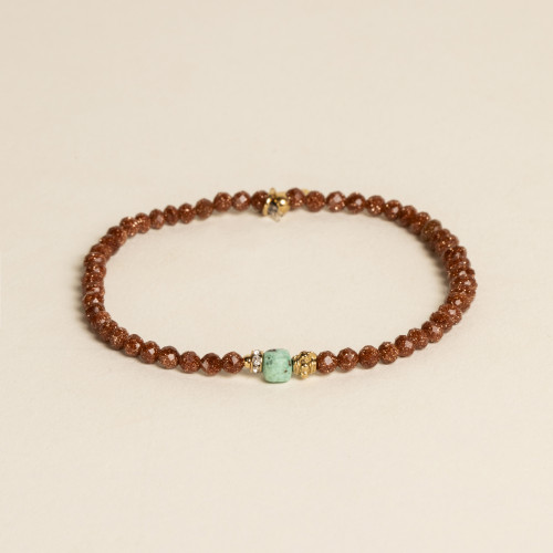 Bracelet Abby terracotta