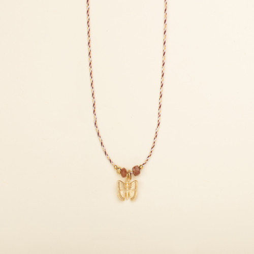 copy of Collier Bach papillon