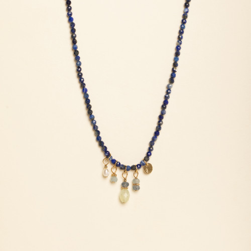 Collier Baïa lapis lazuli