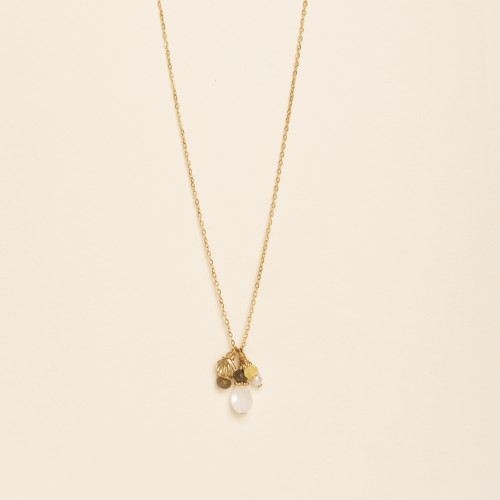 Collier Bell blanc