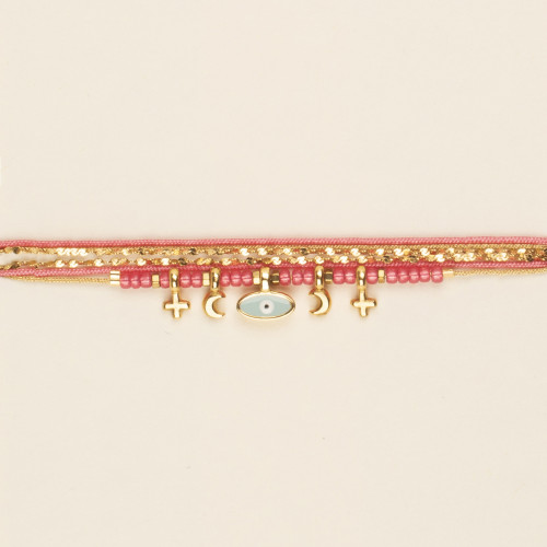 Bracelet Mell rose