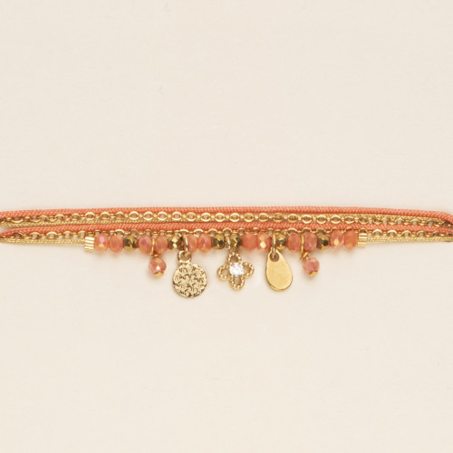 Bracelet Lisa corail