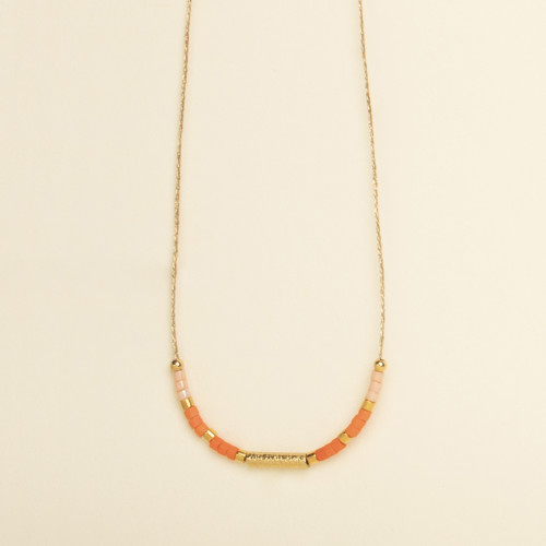 Collier Lylo corail