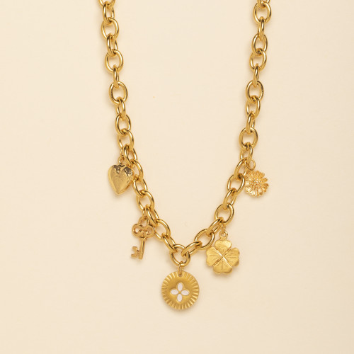 Collier Mara blanc