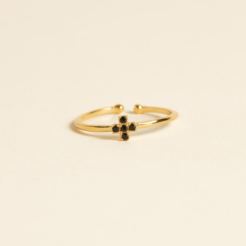 Bague Wynn croix mini
