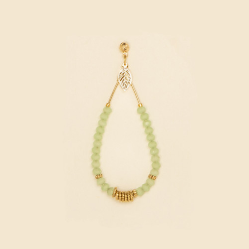Boucles d'oreilles Lola verte