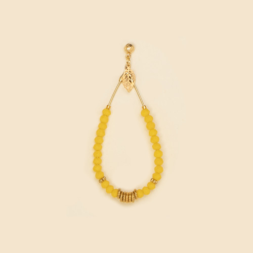 Boucles d'oreilles Lola jaune