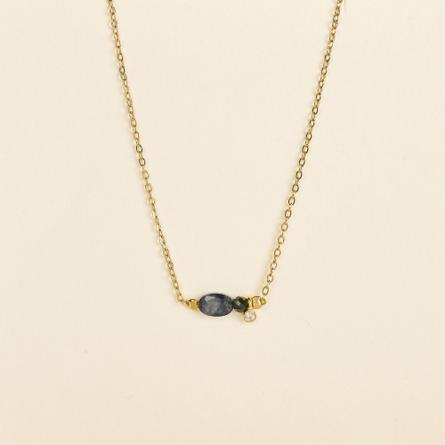 Collier Aime bleu