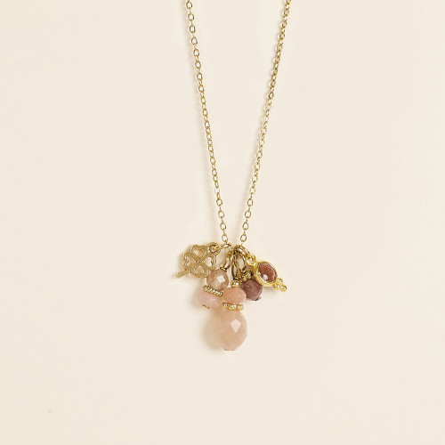 Collier Baia rose
