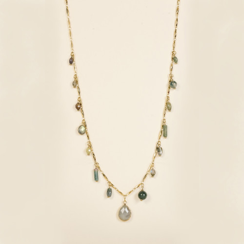 Collier Cati vert