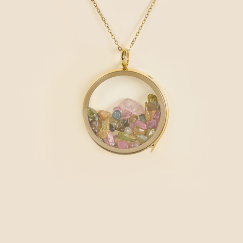 Collier Cava tourmaline