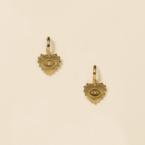 Boucles d'oreilles Izak oeil