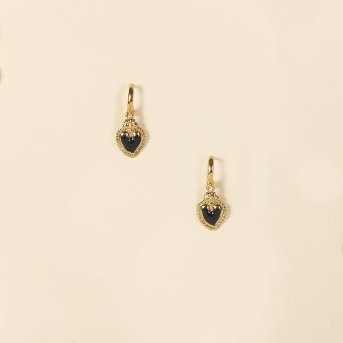 Boucles d'oreilles Lumi marine