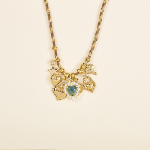 Collier Izak coeur