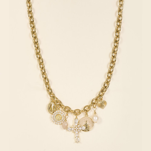 Collier Javi beige