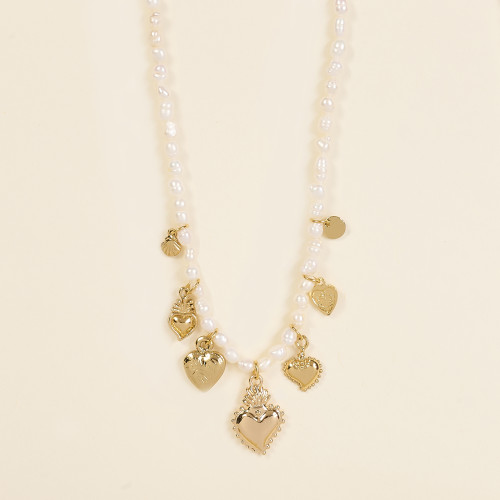 Collier Jett coeur