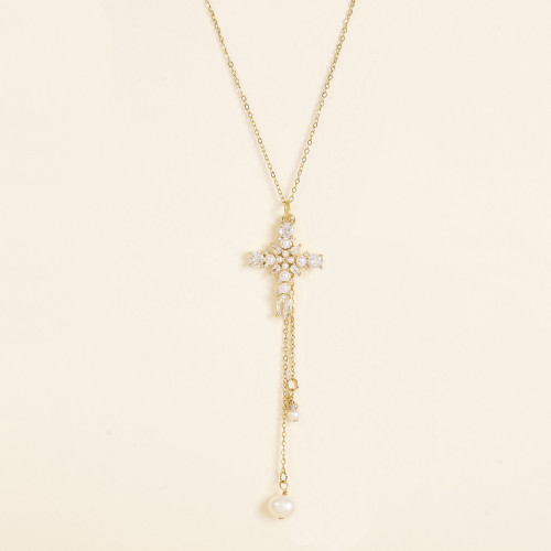 Collier Jian croix