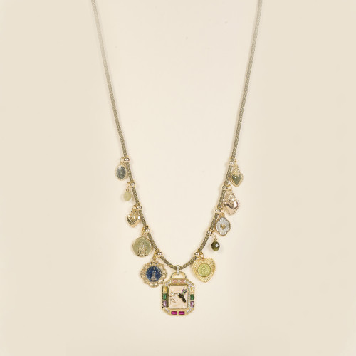 Collier Jina kaki
