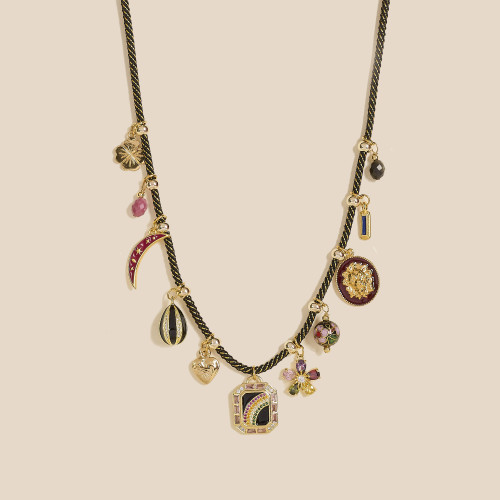 Collier Jina noir