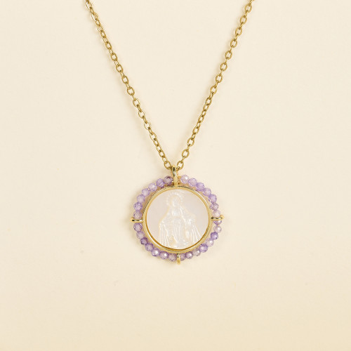 Collier Levi violet