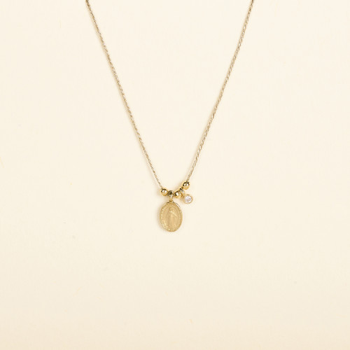 Collier Lyra beige