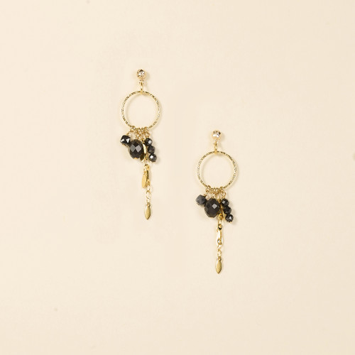 Boucles d'oreilles Mark rond