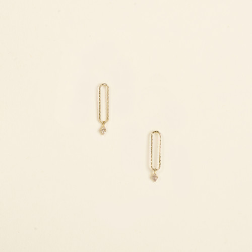 Boucles d'oreilles Troy...