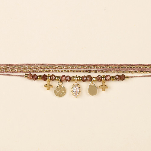 Bracelet Arlo terracotta