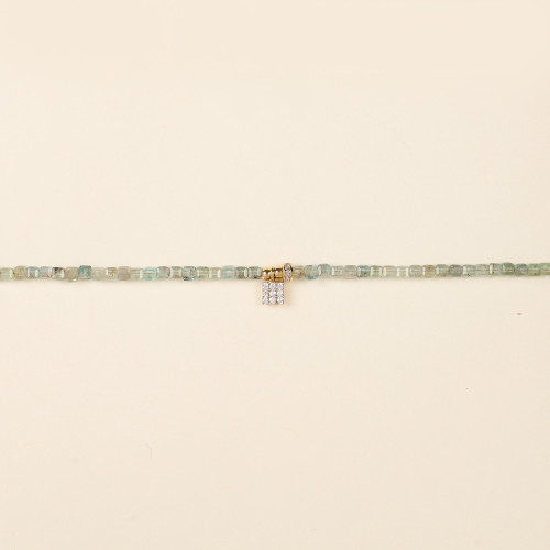 Bracelet Cara apatite celadon