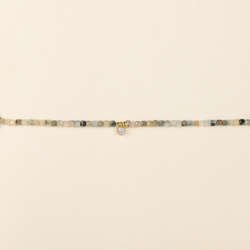 Bracelet Cara tourmaline bleue