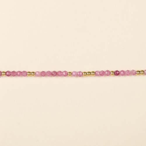 Bracelet Cris tourmaline rose