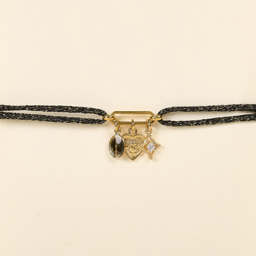 Bracelet Indi noir